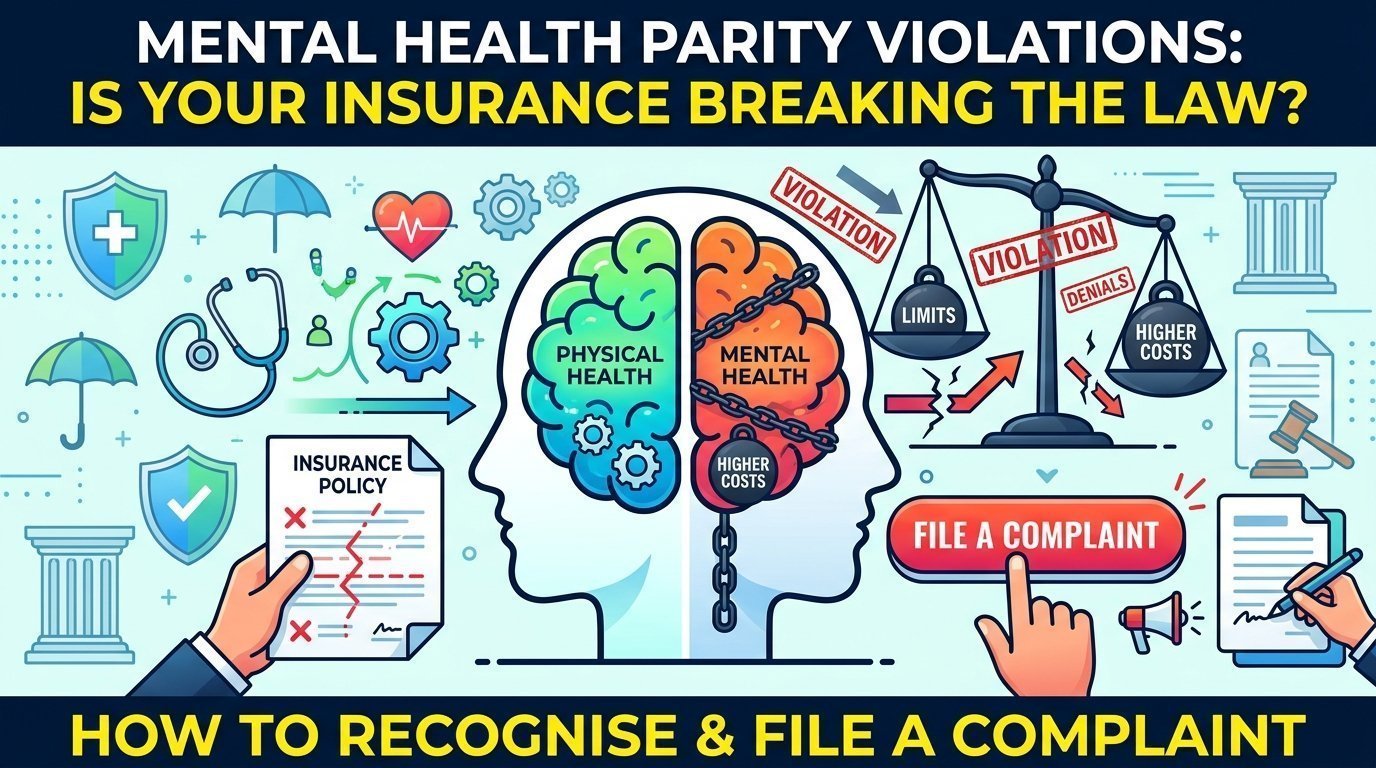 Mental Health Parity Violations: How to Recognise When Your Insurance Plan Is Breaking the Law and File a Complaint