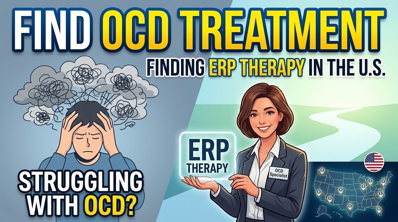 OCD Treatment Specialists: Finding Exposure and Response Prevention (ERP) Therapy in the U.S.
