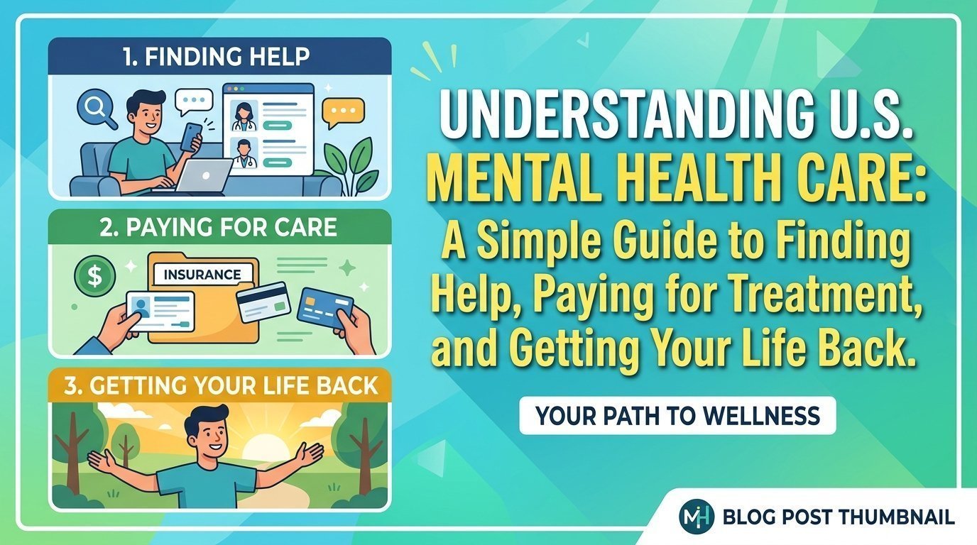 Understanding U.S. Mental Health Care: A Simple Guide to Finding Help, Paying for Treatment, and Getting Your Life Back