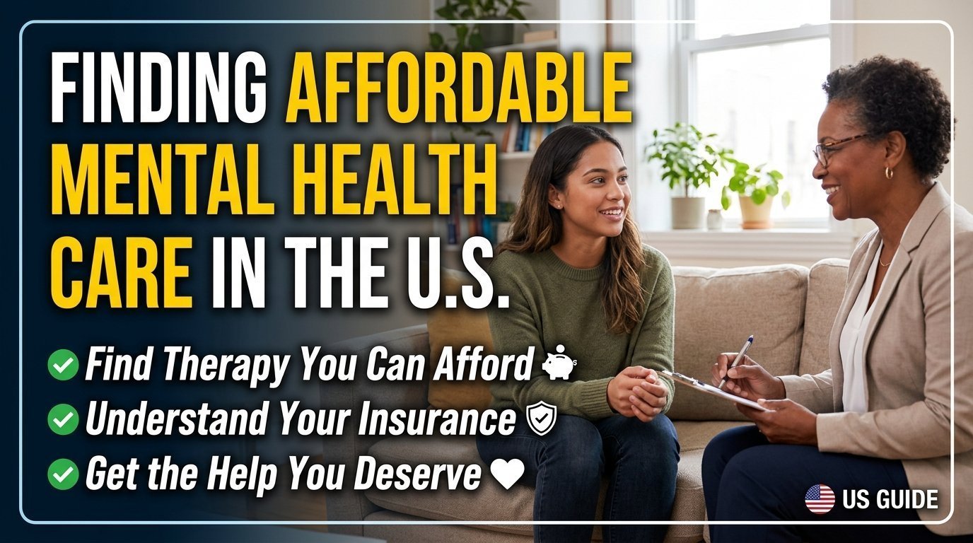 Your Guide to U.S. Mental Health Care: How to Find Affordable Therapy, Understand Your Insurance, and Get the Help You Deserve