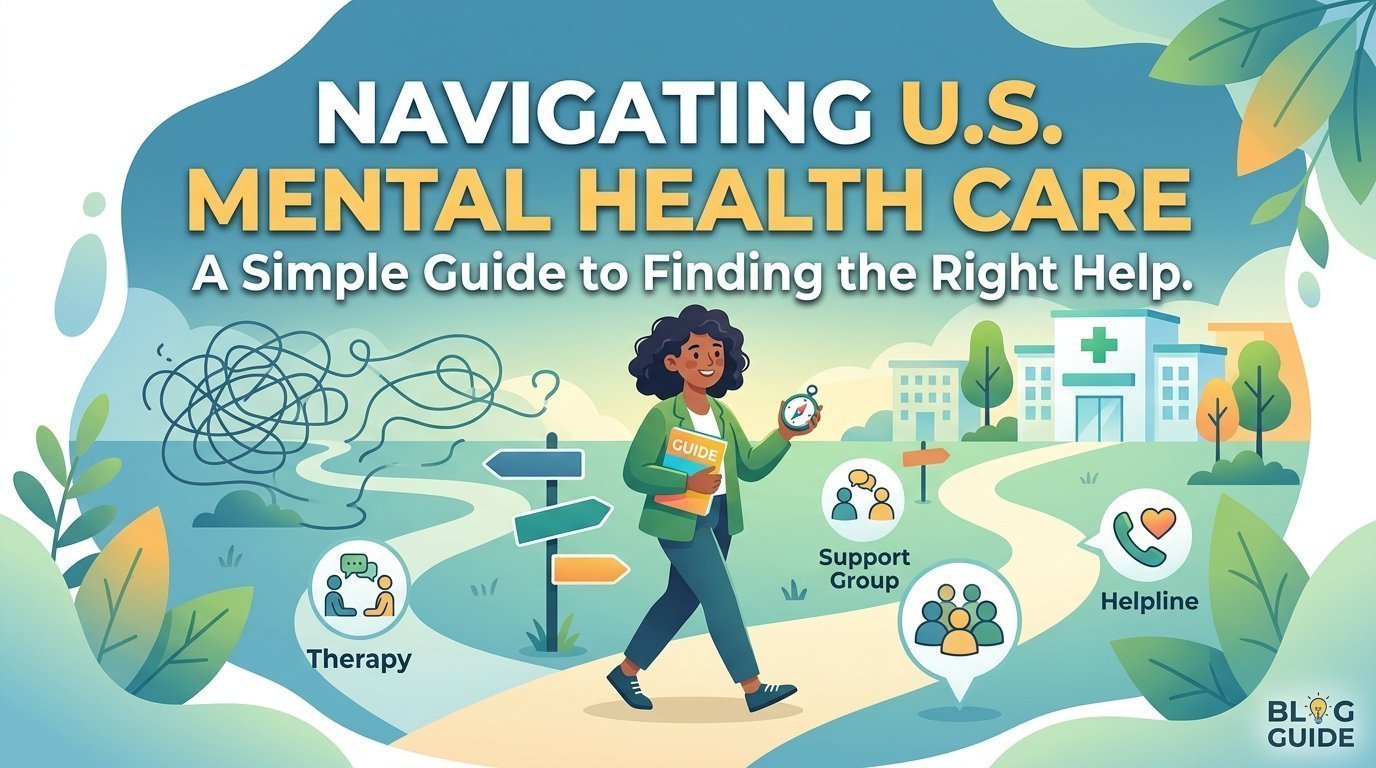 Navigating U.S. Mental Health Care: A Simple Guide to Finding the Right Help When You Need It Most